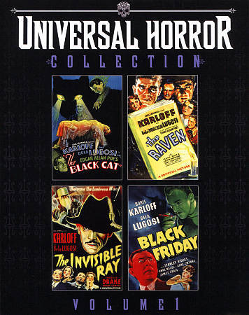 Universal Horror Collection Vol 1 4 Blu-Ray US Edition Box Set