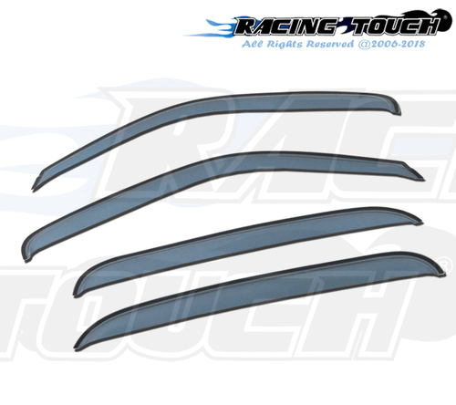 JDM Window Visor Deflector Out-Channel Light Tinted 4pcs For Honda Fit 15-16 - Imagen 2 de 6