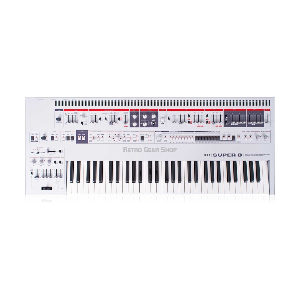 UDO Audio Super 8 16-voice Polyphonic, Bi-timbral Analog-hybrid