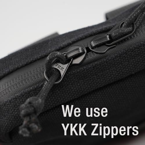 Belt Pouch for Men Women YKK Zippers, EDC Belt Pouch Bag Side