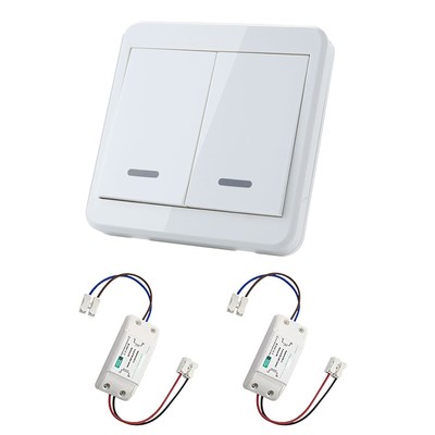 433MHz Wireless Remote Control Light Switch Kit Haus Lampe Licht Zubehör