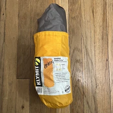 Klymit Insulated Static V Lite 4 Season Full-Size Sleeping Pad Backpacking Hike