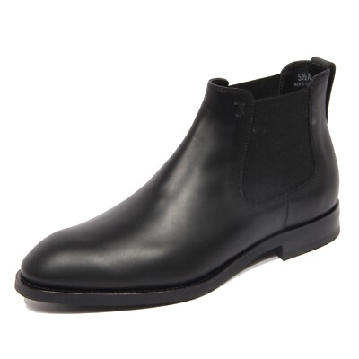 G2236 beatles stivaletto uomo TOD'S black leather boot shoe man