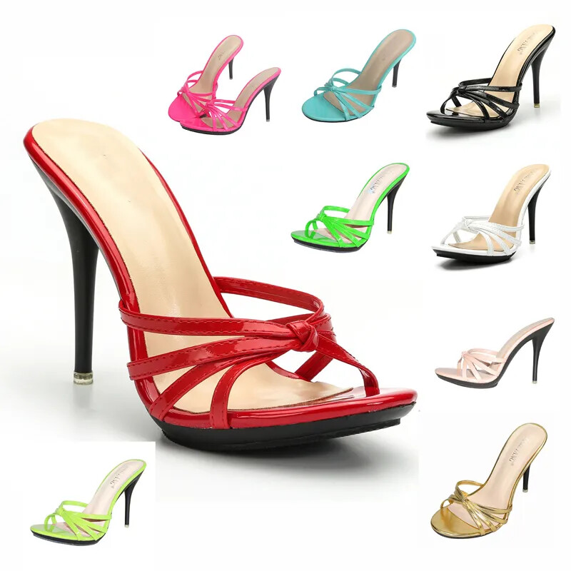 PANTOFOLA D’ORO Sandali donna estivi tacco alto ciabatte plateau decolte stiletto scarpe festa