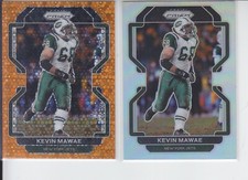 2 - 2021 Prizm Kevin Mawae Orange Disco + Silver Jets #93