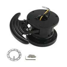 Quick Release Ball Lock System Steering Wheel Hub Flip Up Tilt Without Lock BK