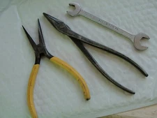 3 Pc Tool Combo Klein Needle Nose #30160 Kraeuter 51-8 Duck Nose + MAC 1/2/9/16"