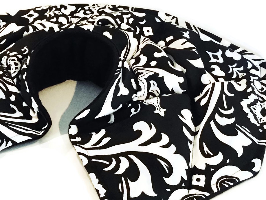 Neck Shoulder Rice Bag Heat Pack Microwave Hot Or Cold, Blue