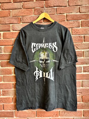 ?Rare Vintage Cypress Hill 1996 Euro Tour Rap Band Tee XL | eBay