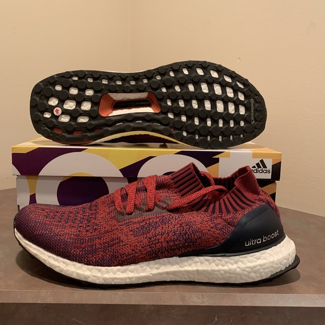 ultra boost uncaged burgundy