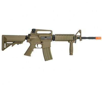 Lancer Tactical Gen2 SOPMOD M4 RIS AEG Airsoft Rifle w/ Battery