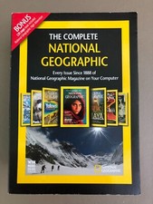 The Complete National Geographic  Every Issue Since 1888  DVD-ROM - NEW  SEALED