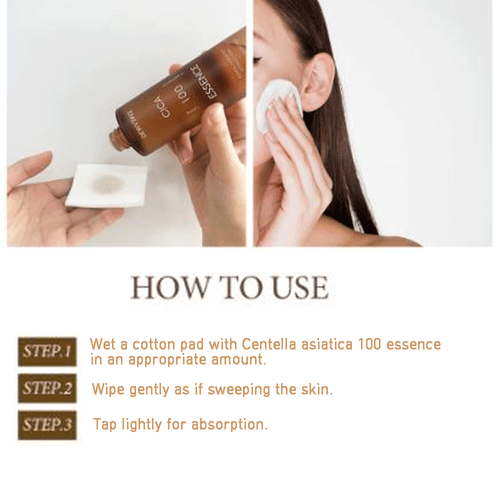 DewyTree Cica 100 Essence 160 ml (5,4 oz) - Un ingrediente 100% / certificación vegana - Imagen 11 de 12