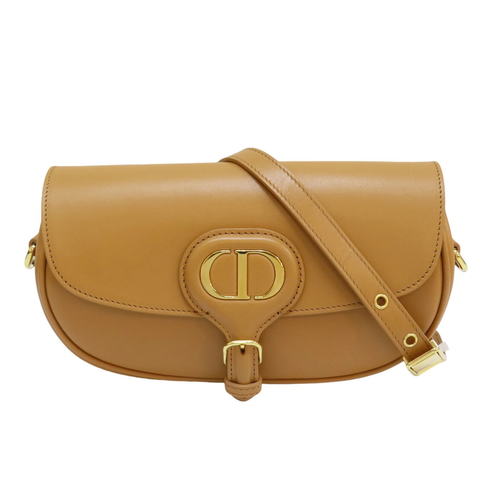 Sac Dior Bobby East West boîte marron cuir de veau M9327