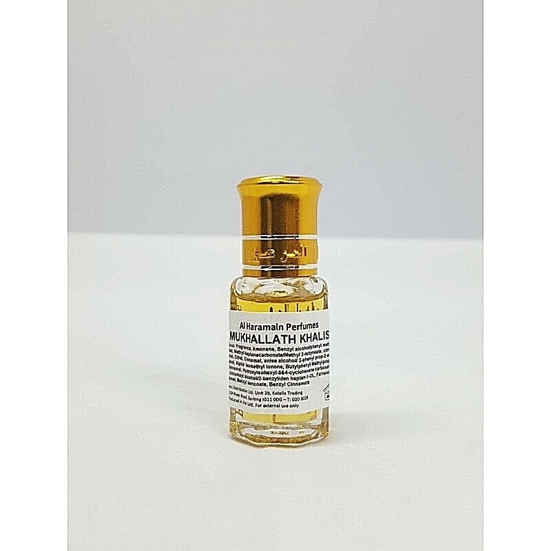 Mukhallath Khalis Oil 6ml by Al Haramain Saffron, Amber, Patchouli & Vetiver