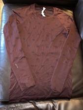 Lululemon Swiftly Tech Shirt Long Sleeve Shirt 2.0 Woman  s Size 4