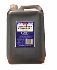 Non Brewed condiment Brown Vinegar 5L Fish& Chip Shop taste Ready To Use