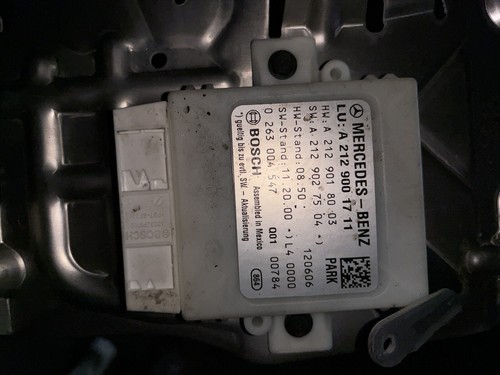 MERCEDES BENZ E W212 PDC PARK ASSIST CONTROL MODULE Einparkhilfe a2129018003