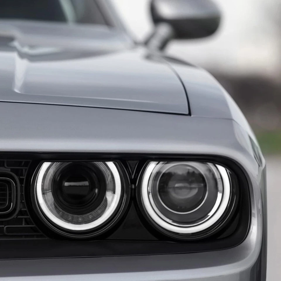 - For Dodge Challenger Headlight Assembly 2015 2016 2017 2018 2019 Halogen LH - Image 2 of 4