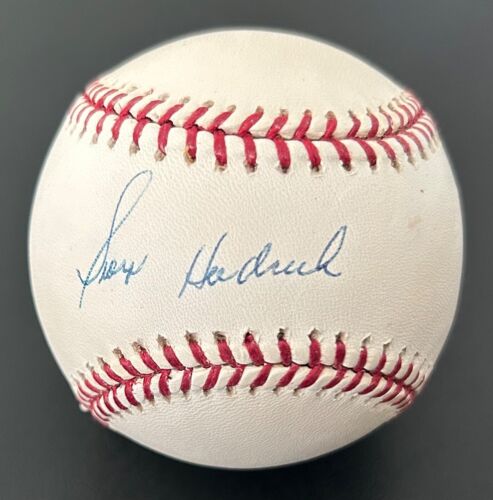 George Hendrick A’s, Indians, Cardinals, ROMLB signed baseball,… 2= (JSA Auth.) - Picture 2 of 9