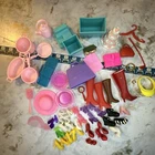 Vintage And Modern Barbie And Clone Accessories, Shoes Kitchen