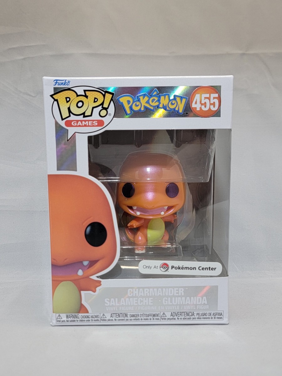 Funko POP! Pokémon Charmander 455 Amazon.com: Funko Pop Pokemon: Metallic Salameche