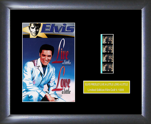 エルヴィス・プレスリーのフィルムセル Elvis Presley Film Cell Live
