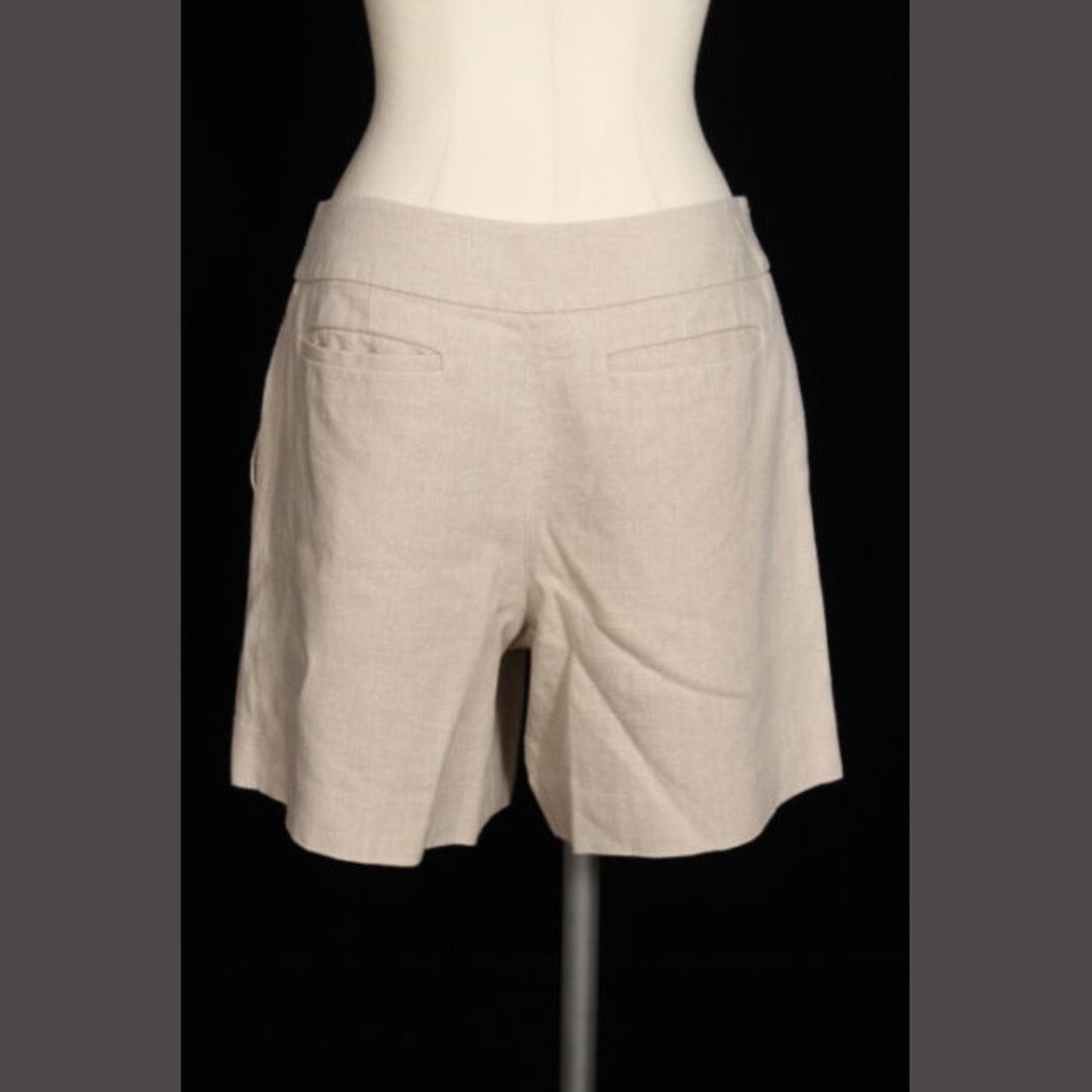 NATURAL BY FOXY FOXEY PANTS SHORT LINEN 38 BEIGE 31536 NATURAL BY FOXY FOXEY PANTS SHORT LINEN 38 BEIGE 31536