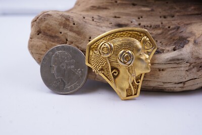 Vintage WILLITTS Designes By THOMAS BLACKSHEAR Pendant/Brooch ''EBONY VISIONS''