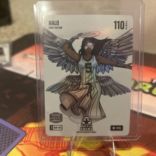 Bo Jackson Battle Arena HALO "Angel Reese" Blizzard Battlefoil Steel #BLBF-105