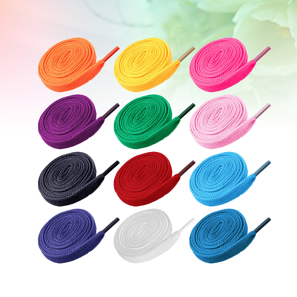 APL Lacci larghi 20 pz lacci piatti per scarpe sportive