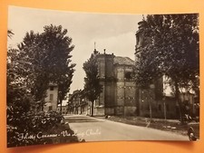 Feletto Canavese (Turin). Via Luigi Chiala - Church.