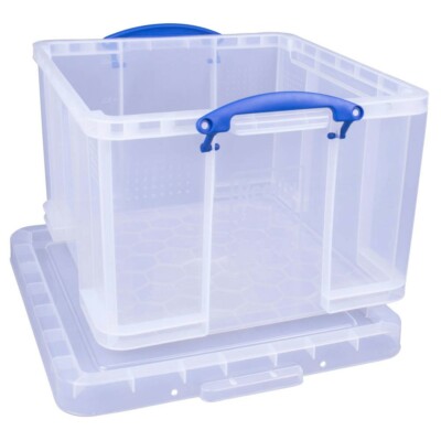 Really Useful Aufbewahrungsbox 42l 520 x 440 x 310mm transparent