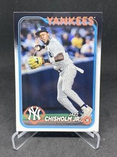 2024 Topps Update Series Jazz Chisholm Jr US1 Variation SSP YANKEES 101624
