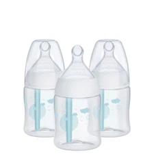 NUK Smooth Flow™ Pro Anti-Colic Baby Bottle, 5 Oz, 3-Pack