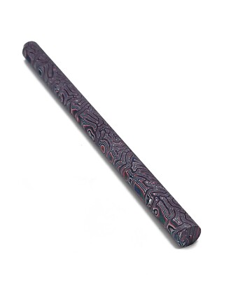 ELECTRIC ZEBRA CRAZYFIBER 20mm x 12'' ROD for DUCK CALLS, JEWELRY, POOL CUES