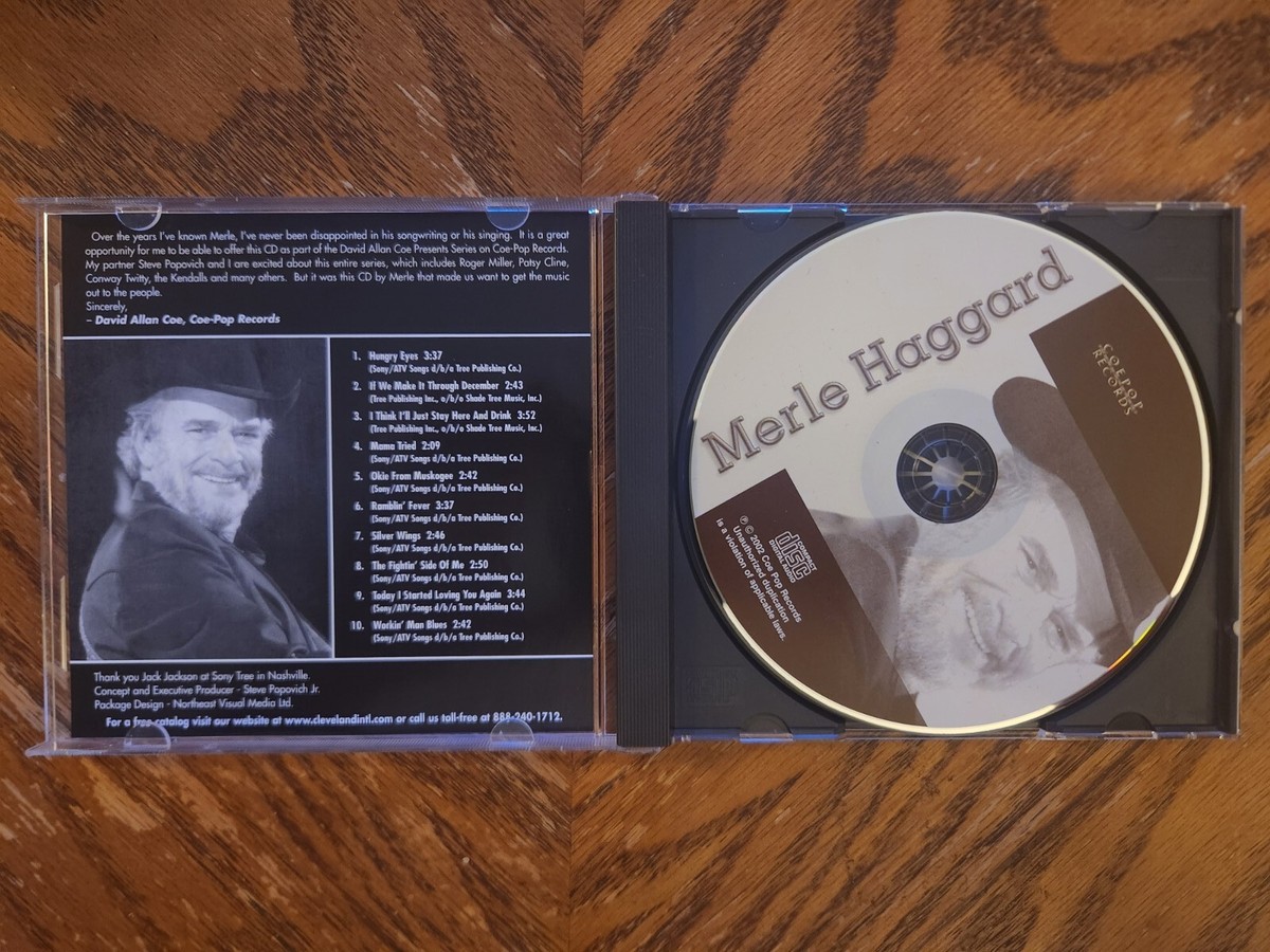 David Allen Coe Presents Merle Haggard CD | eBay