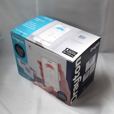 Drayton MiGenie Wish MT724R Dual Channel Thermostat Kit Wireless Wifi  BNIB UK