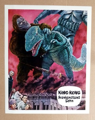 KING-KONG - Frankensteins Sohn AUSHANGFOTO #C German L C ´72 TOHO Ishirô Honda