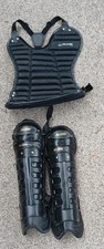 Oliver Fp170 Chest Protector And Allstar Lp1 Leg Guards. Baseball Catcher