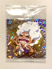 Monkey D Luffy Gear 5 - SW11-01 SGR - One Piece Wafer Sticker Japanese
