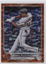2022 Topps Update Orange Foil 100/299 Sergio Alcantara #US279 13gr