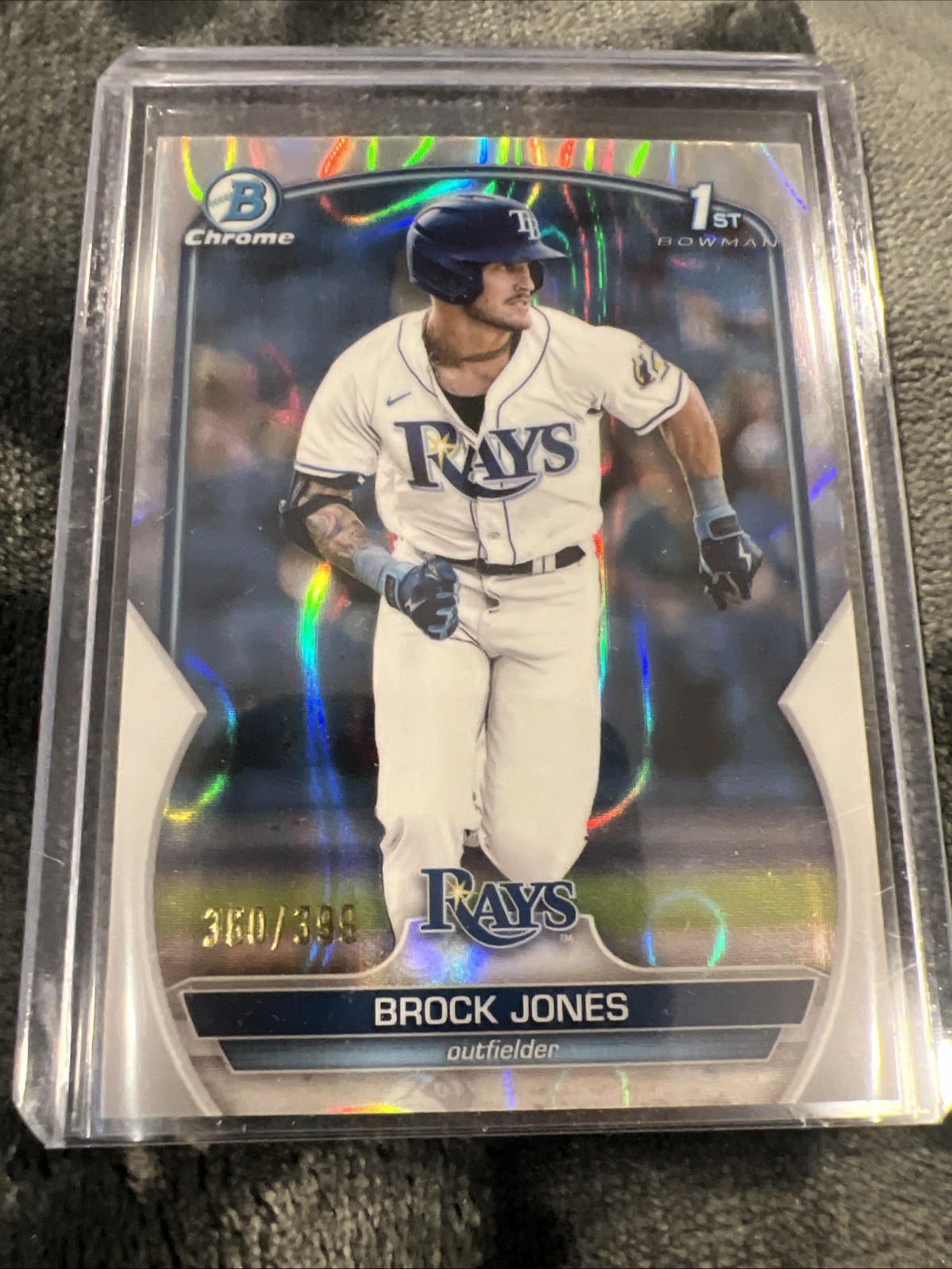 2023 Bowman - Chrome Prospects Brock Jones #BCP-115 Lava Refractor /399 (RC)