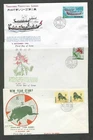 Japan Ryukyu 1958 - 1971 First Day Cover x 3  #629