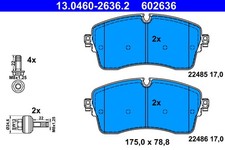 BREMSBELAGSATZ FÜR LAND ROVER DISCOVERY SPORT (L550) - ATE 13.0460-2636.2