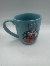 Dragon Ball Z Toei Animación Azul Taza Café Manga Anime