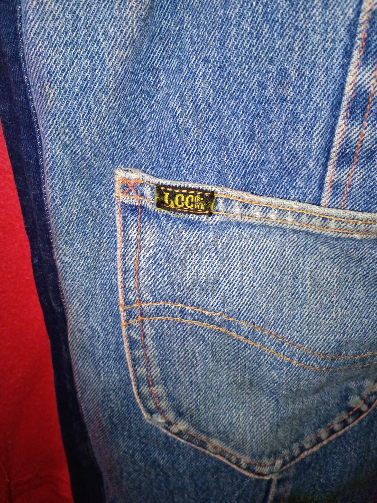 Vintage Jerzees Jean Patchwork Jacket Size XL - image 4