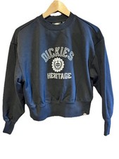 Women  s Medium Black Dickies Heritage Crewneck Sweatshirt Perfect Shape