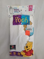 Vintage Winnie The Pooh Newborn Hooded Coverup New In Package