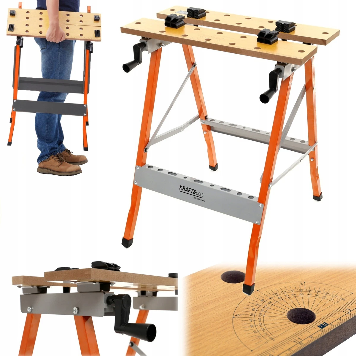 Piano da lavoro pieghevole e regolabile | Ryobi